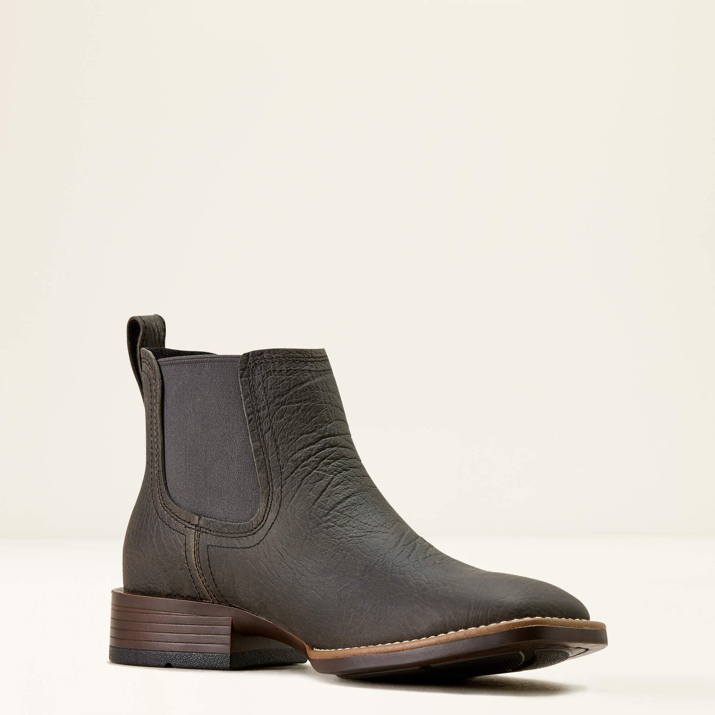 Booker Chelsea Wide Square Toe Western Boot Ariat Men
