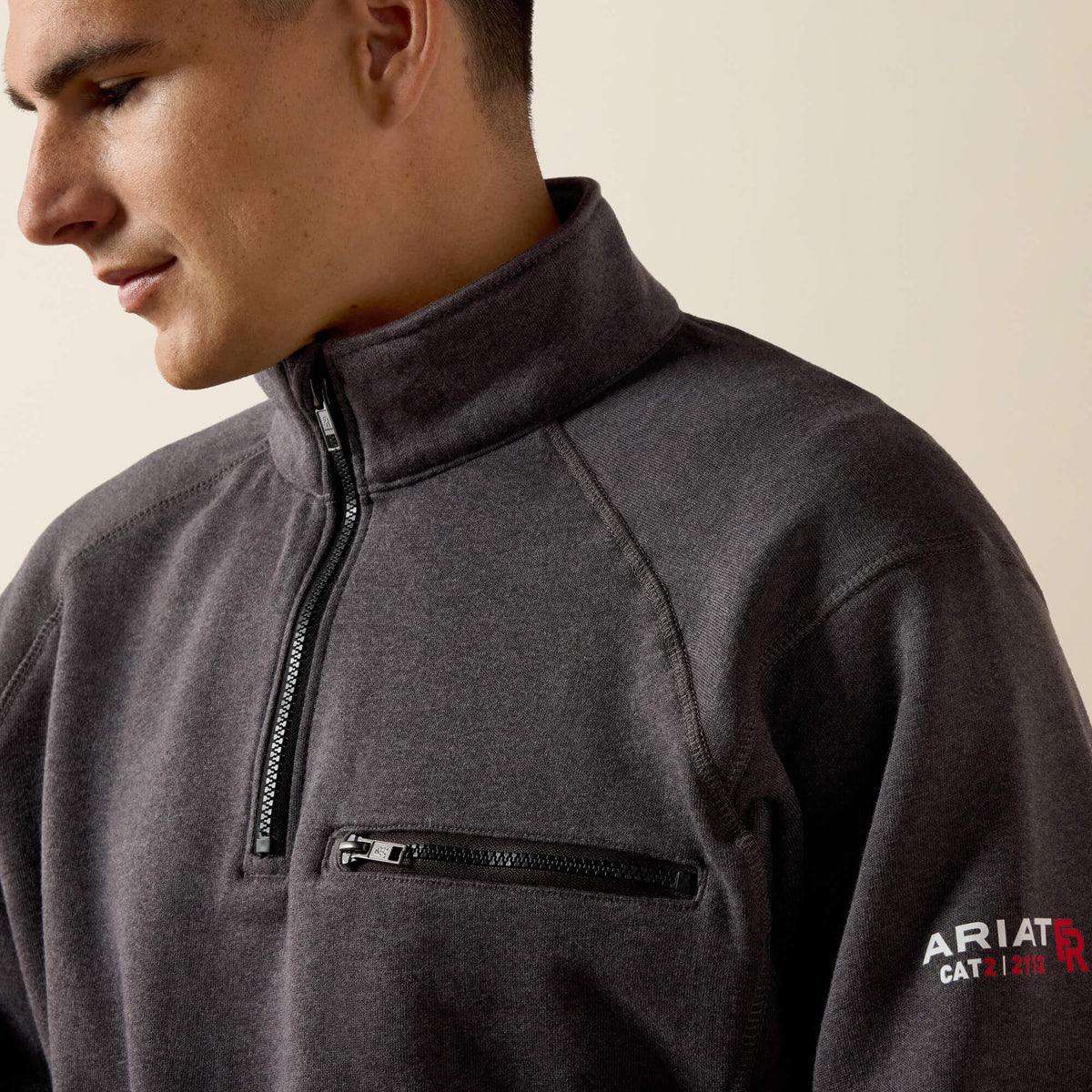 FR Rev 1/4 Zip Top Ariat Men|Work