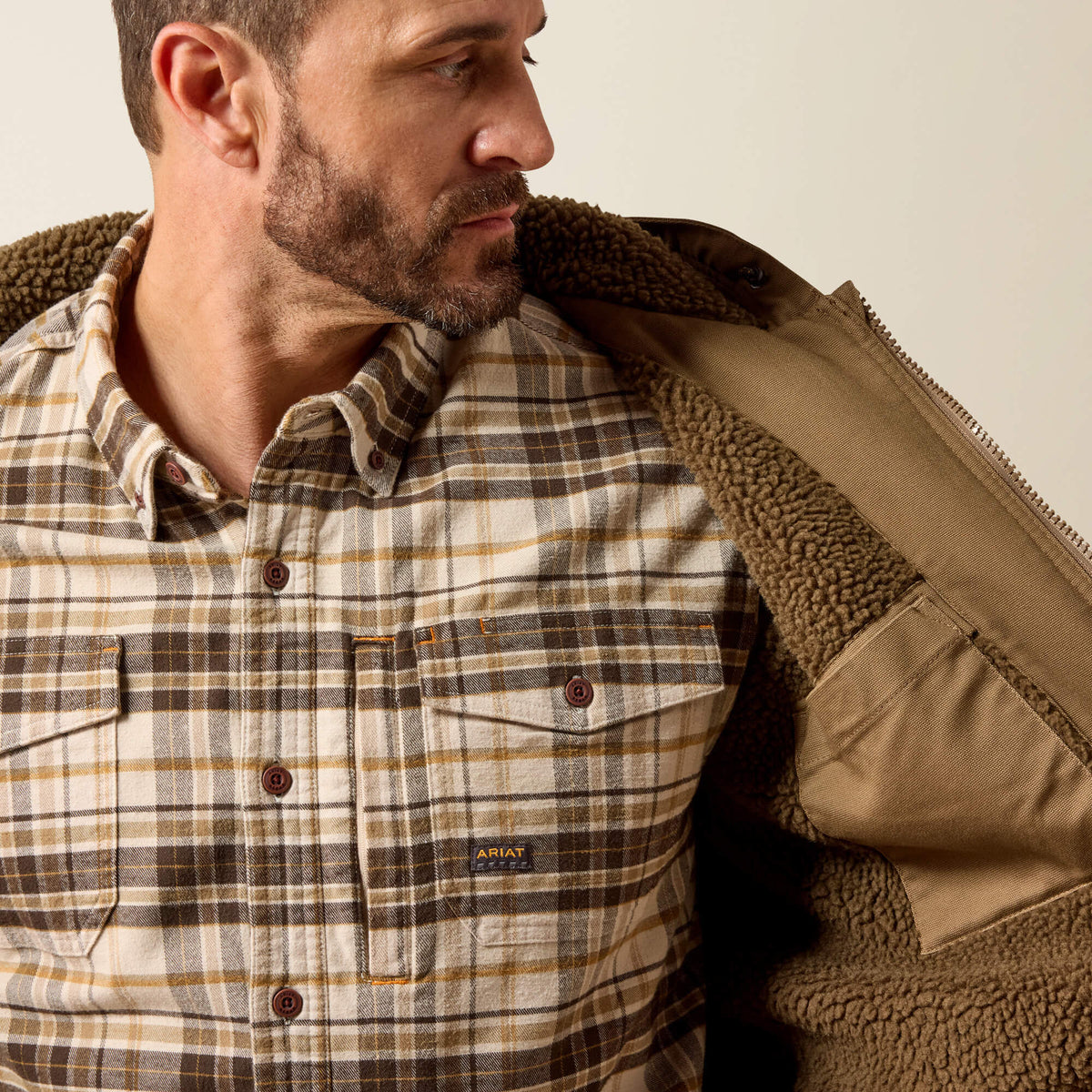 Rebar DuraCanvas Jacket Ariat Men|Work