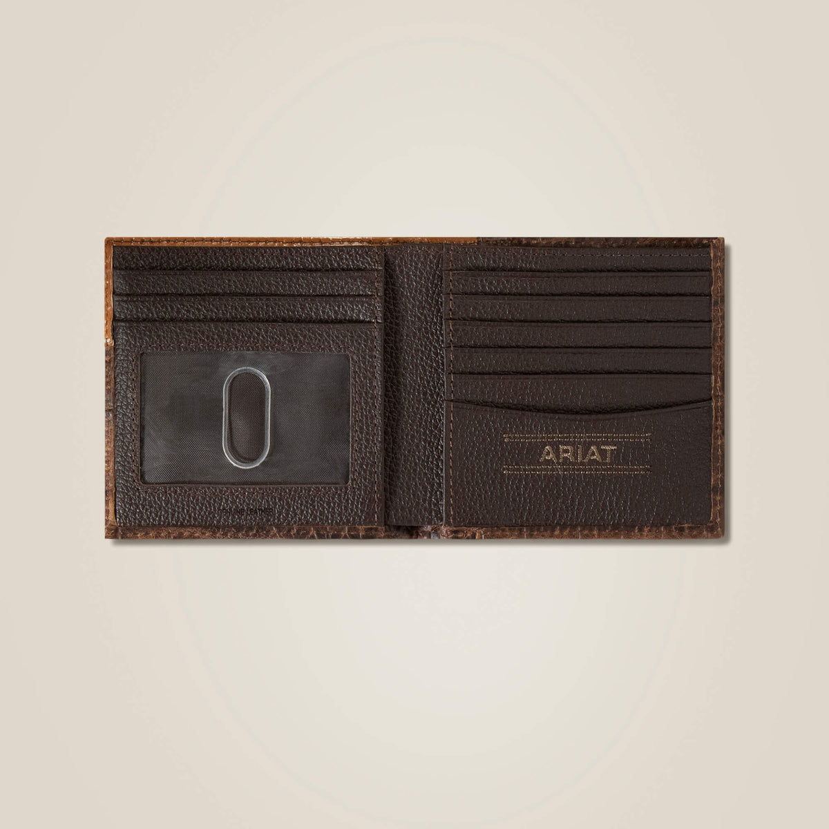 Alligator Bifold Wallet Ariat Men|Accessories