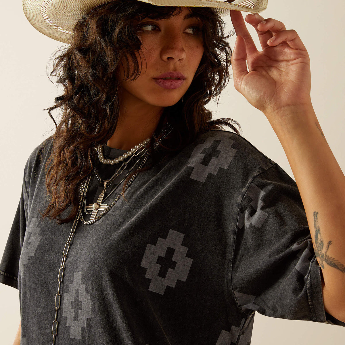 Isela Tee Dress Ariat Women|Sale
