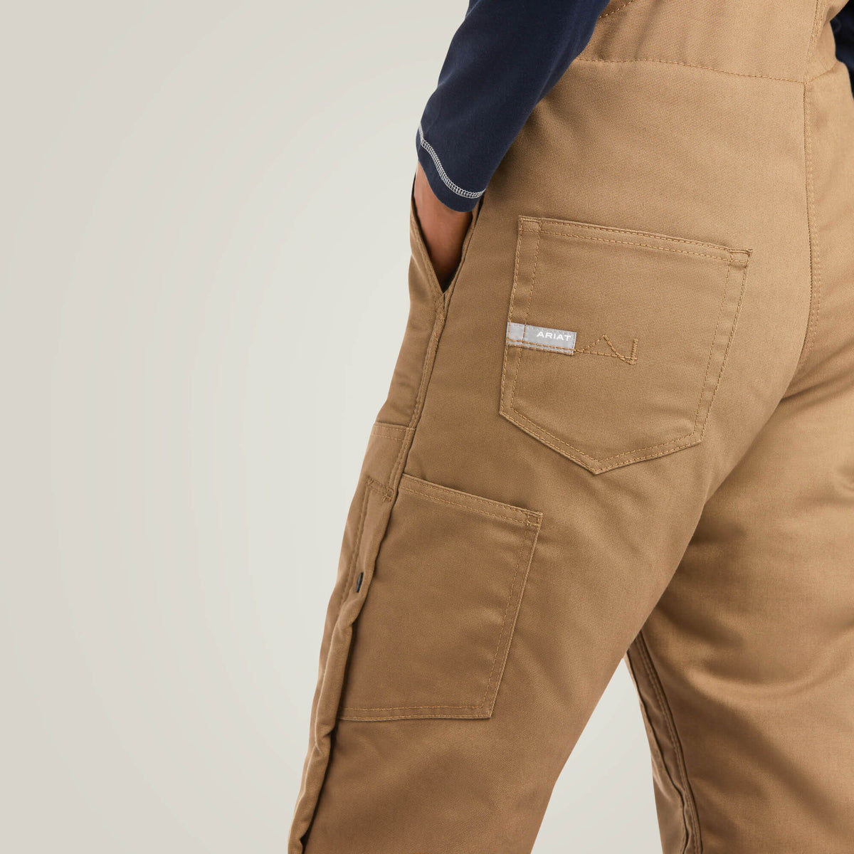 Rebar DuraCanvas Stretch Insulated Bib Ariat Women|Work