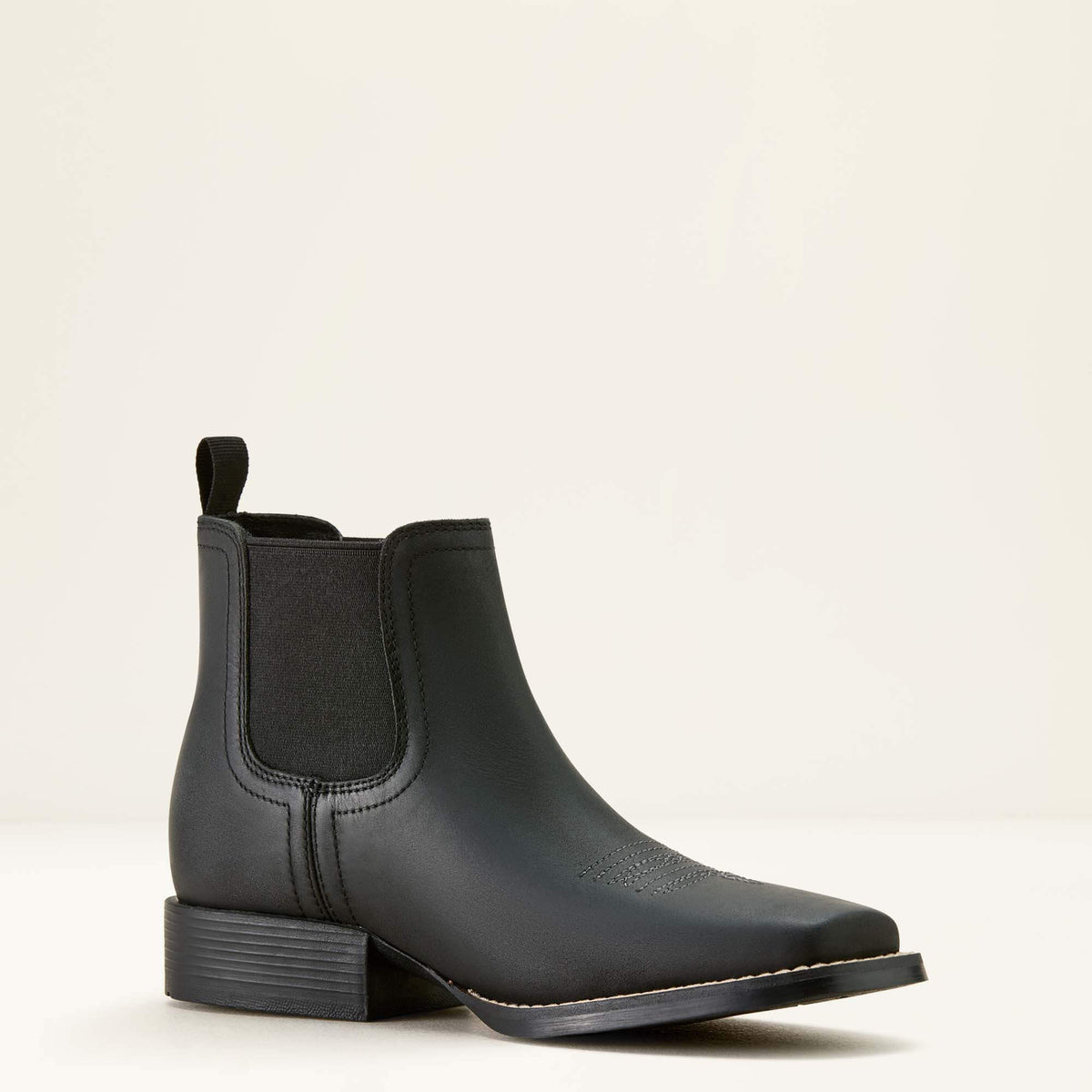 Booker Chelsea Wide Square Toe Western Boot Ariat Kids