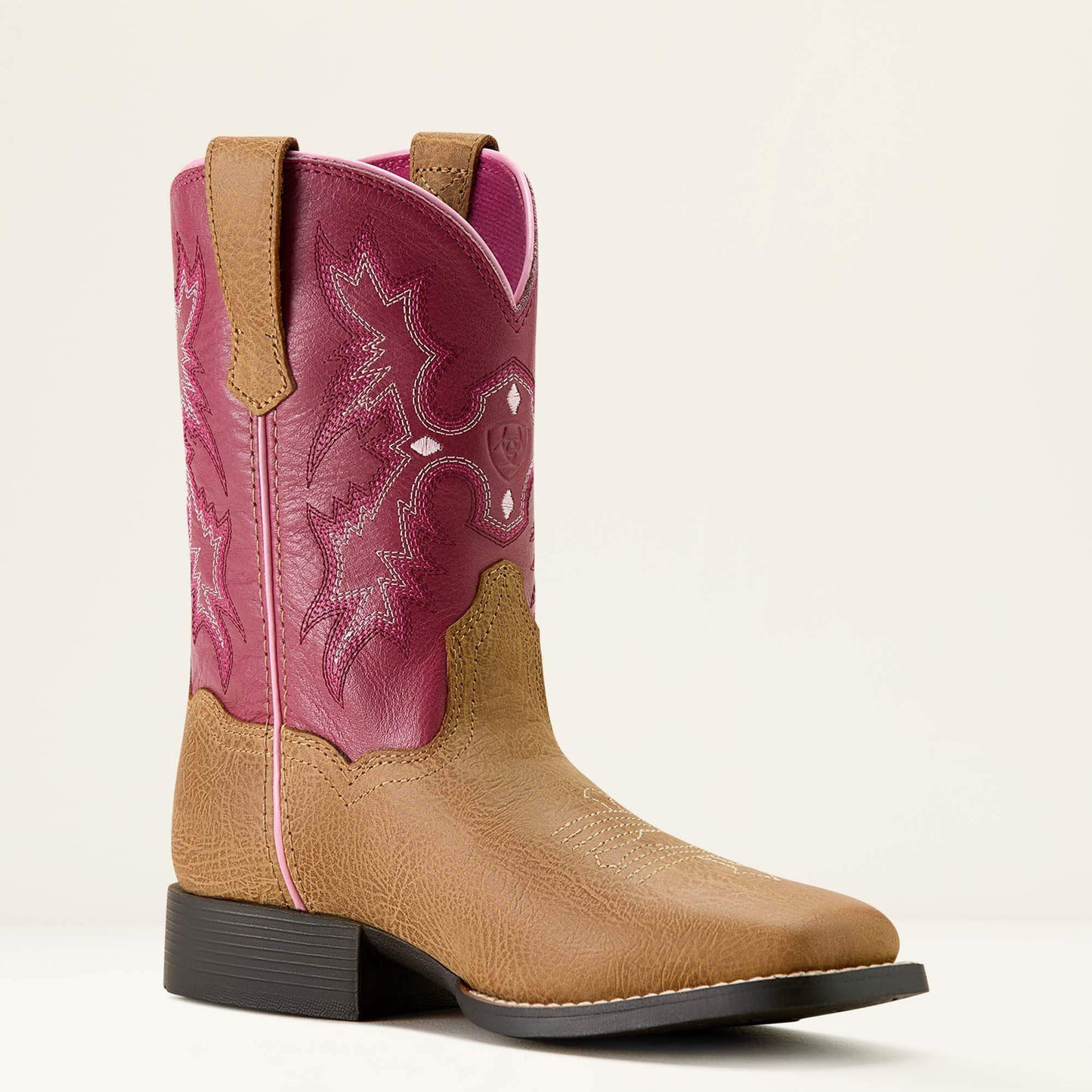 Tombstone Wide Square Toe Western Boot Ariat Kids