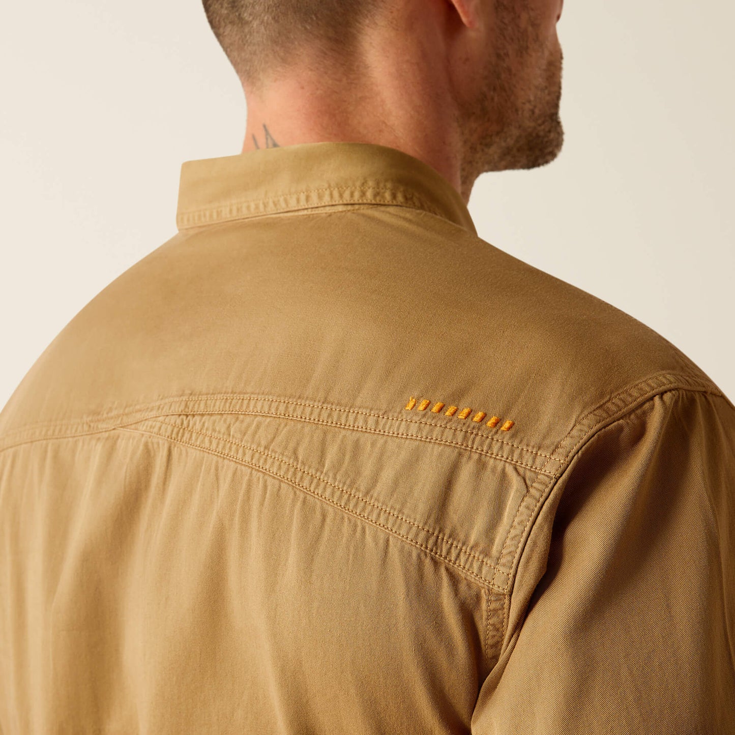 Rebar Washed Twill Work Shirt Ariat Work|Men