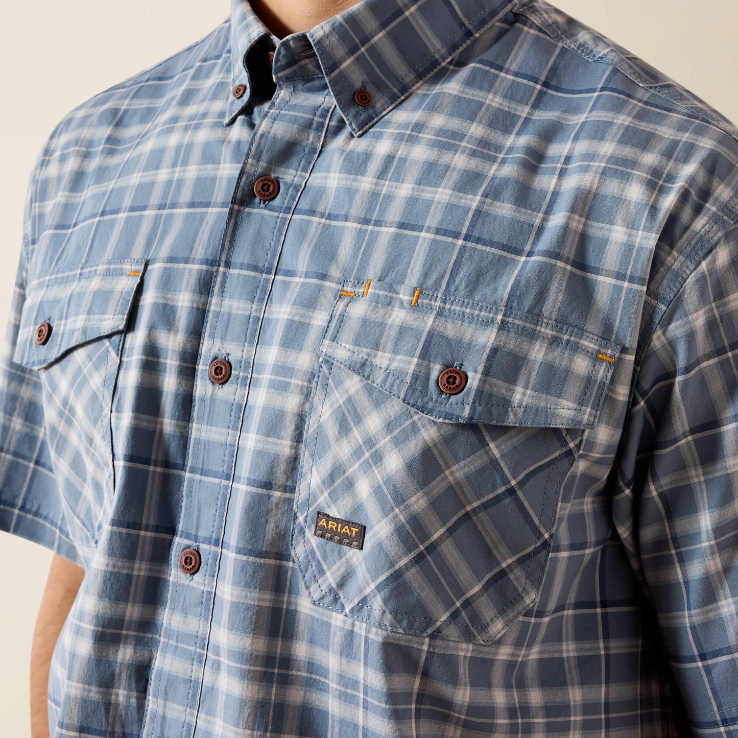 Rebar Made Tough DuraStretch Work Shirt Ariat Work|Sale|Men