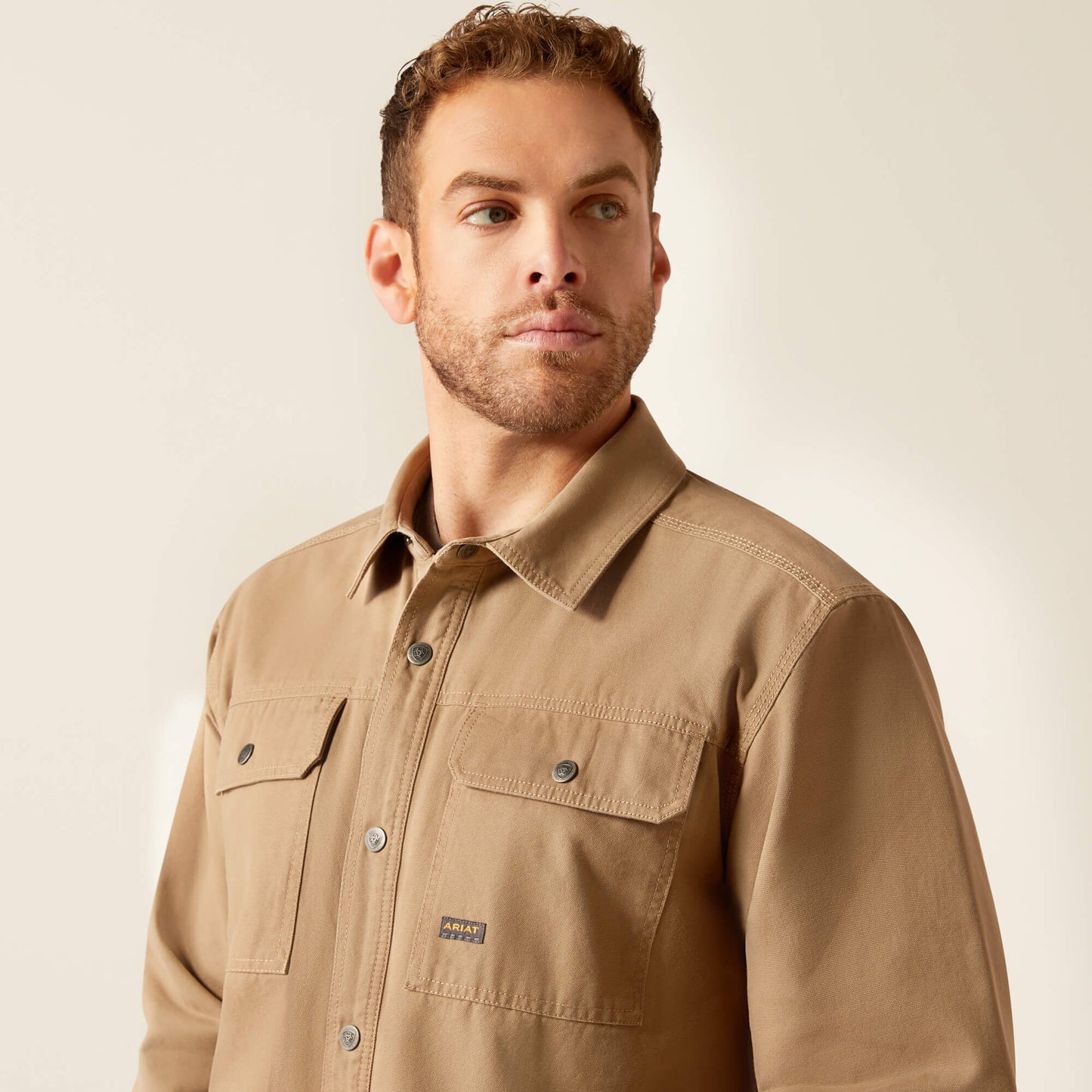 Rebar Canvas Shirt Jacket Ariat Work|Men