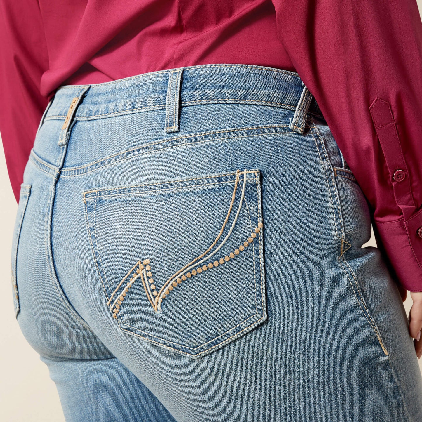 Mid Rise Giovana Leg Slim Trouser Jeans Ariat Sale|Women