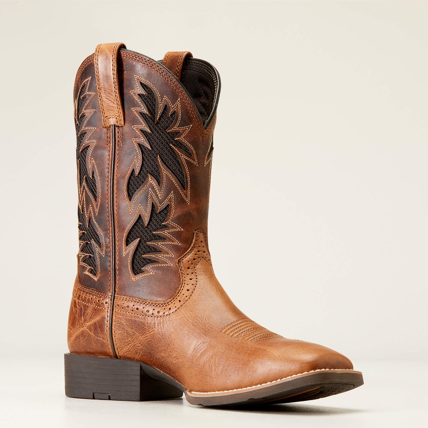 Sport Cool VentTEK Wide Square Toe Cowboy Boot Ariat Men