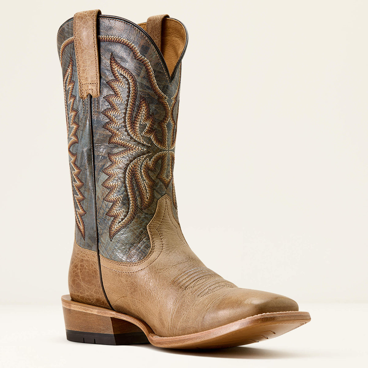 Preston Wide Square Toe Cowboy Boot Ariat Men