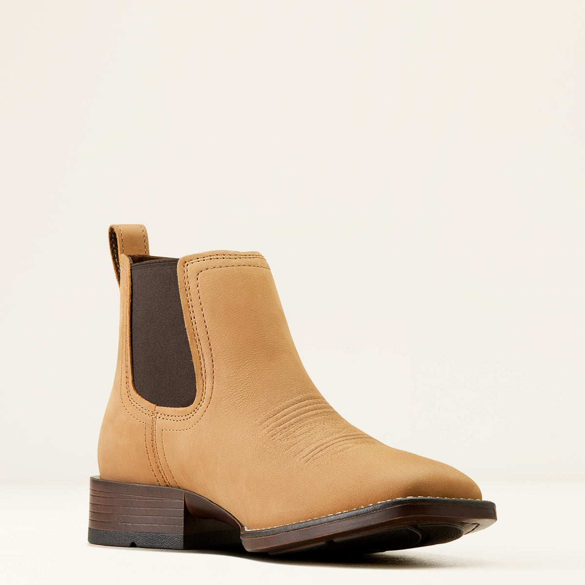 Booker Chelsea Wide Square Toe Western Boot Ariat Men
