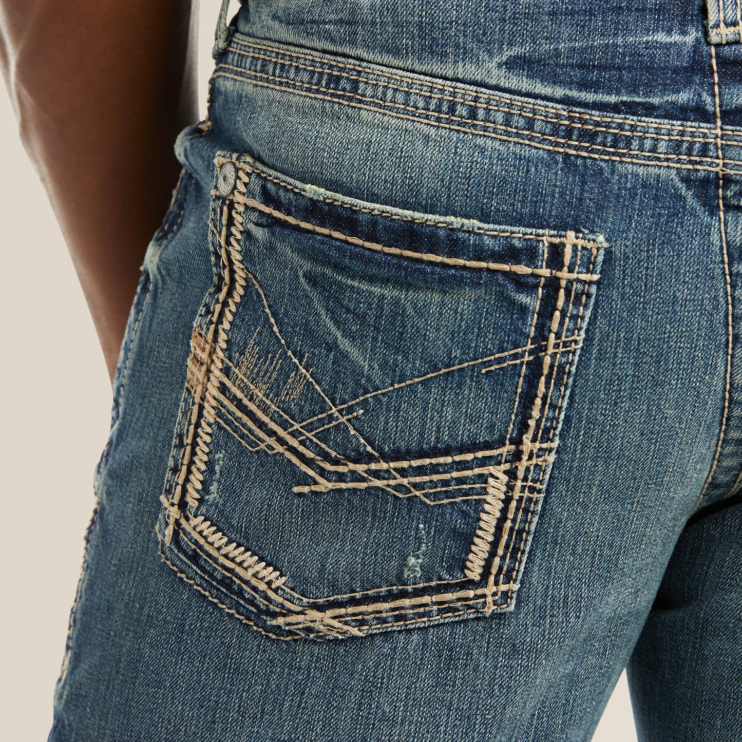 M5 Slim Ridgeline Stackable Straight Leg Jean Ariat Men