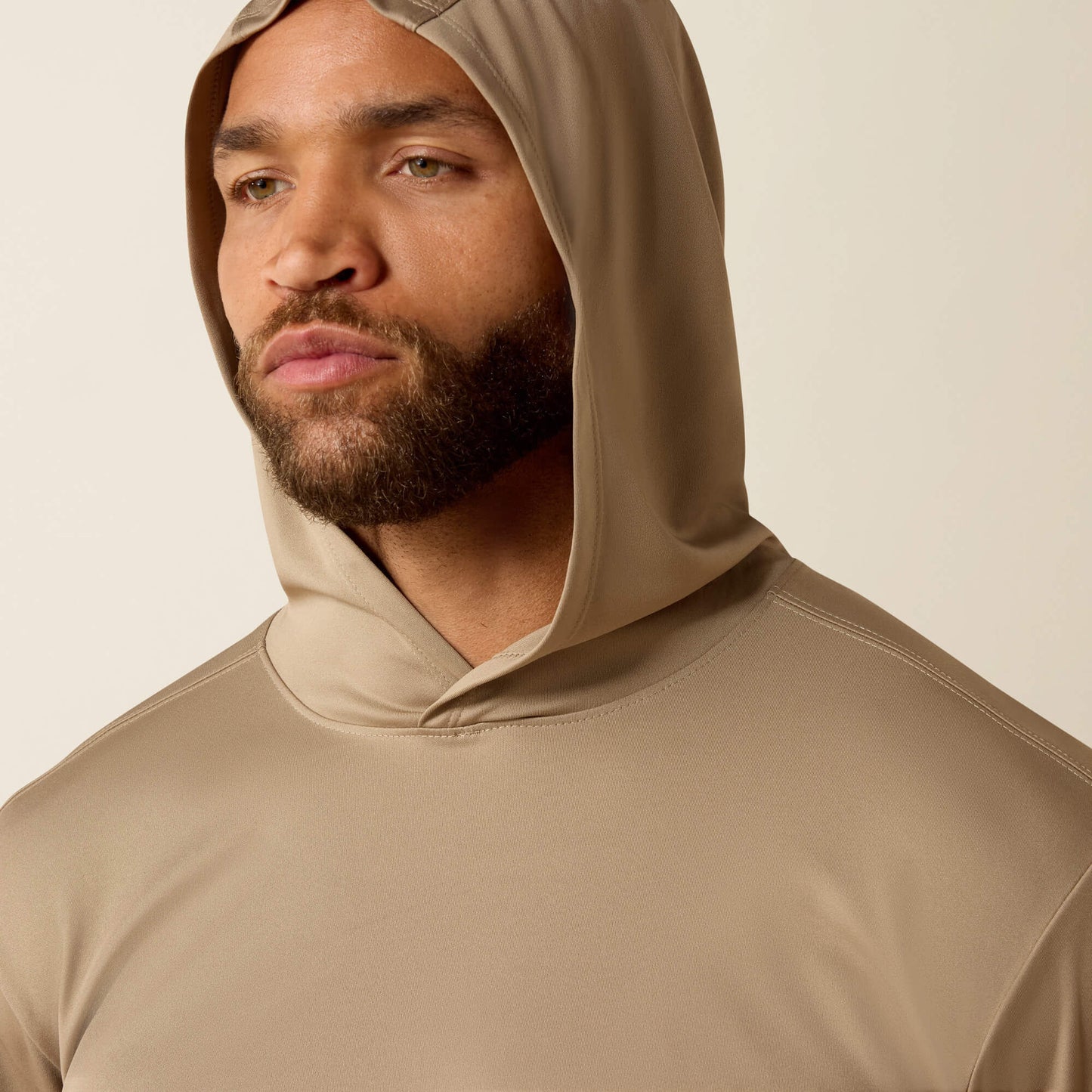 Rebar Sunblocker Outdoor Hooded Classic Fit Long Sleeve T-Shirt Ariat Men|Work