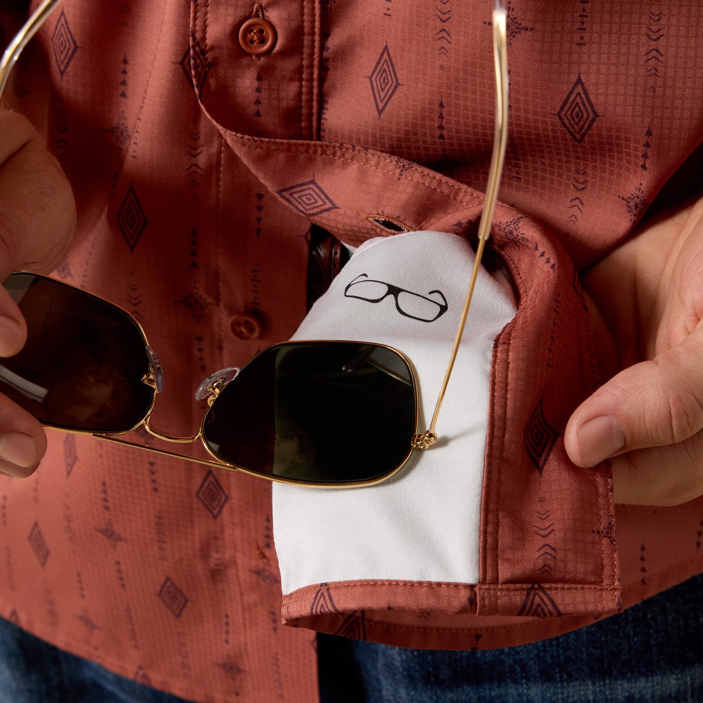 Printed VentTEK Classic Fit Shirt Ariat Men