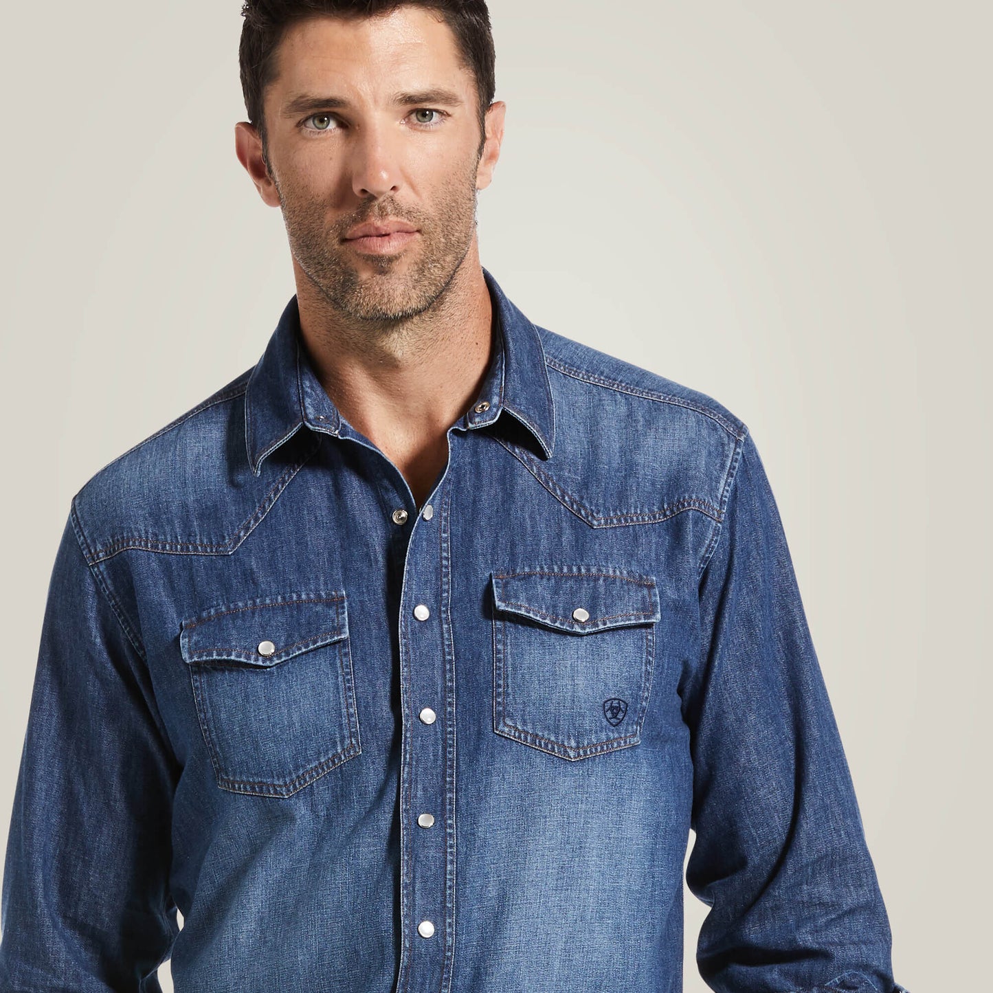 Denim Retro Fit Shirt Ariat Men