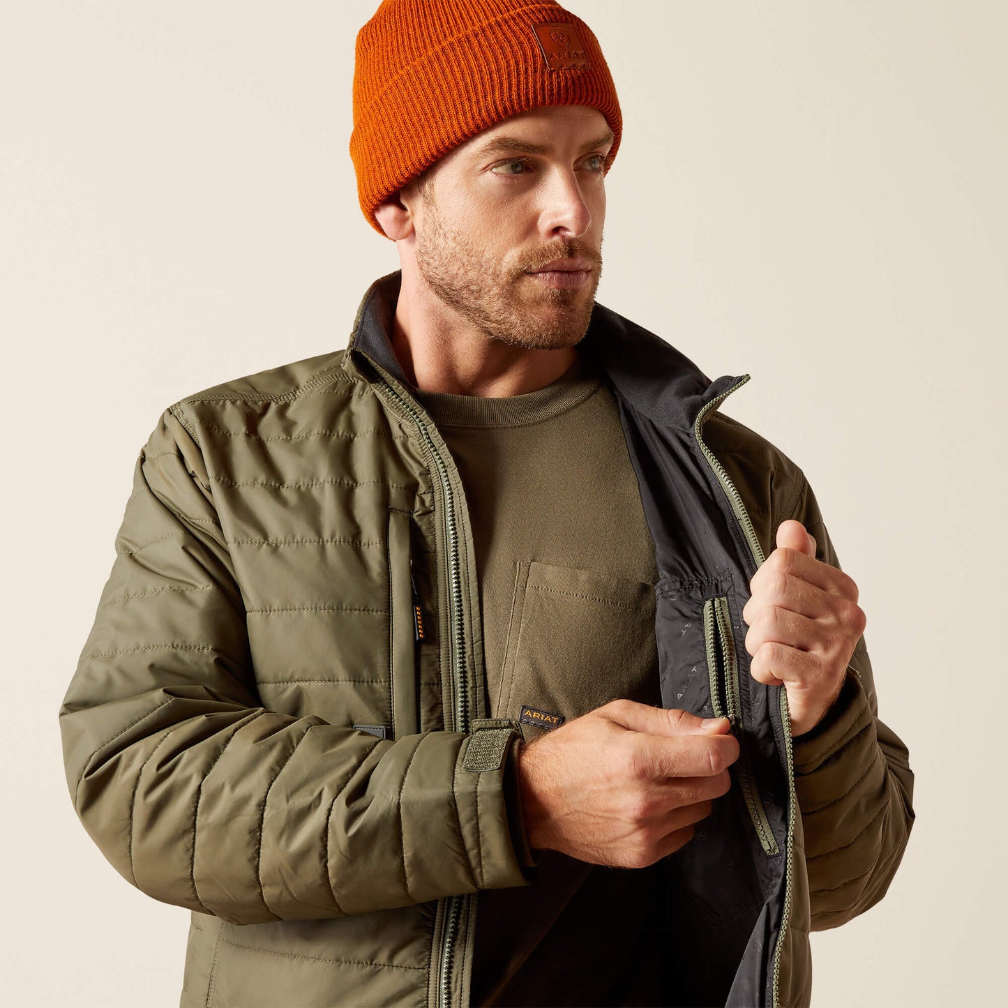 Rebar Cordura Ripstop Lightweight Insulated Jacket Ariat Men|Work