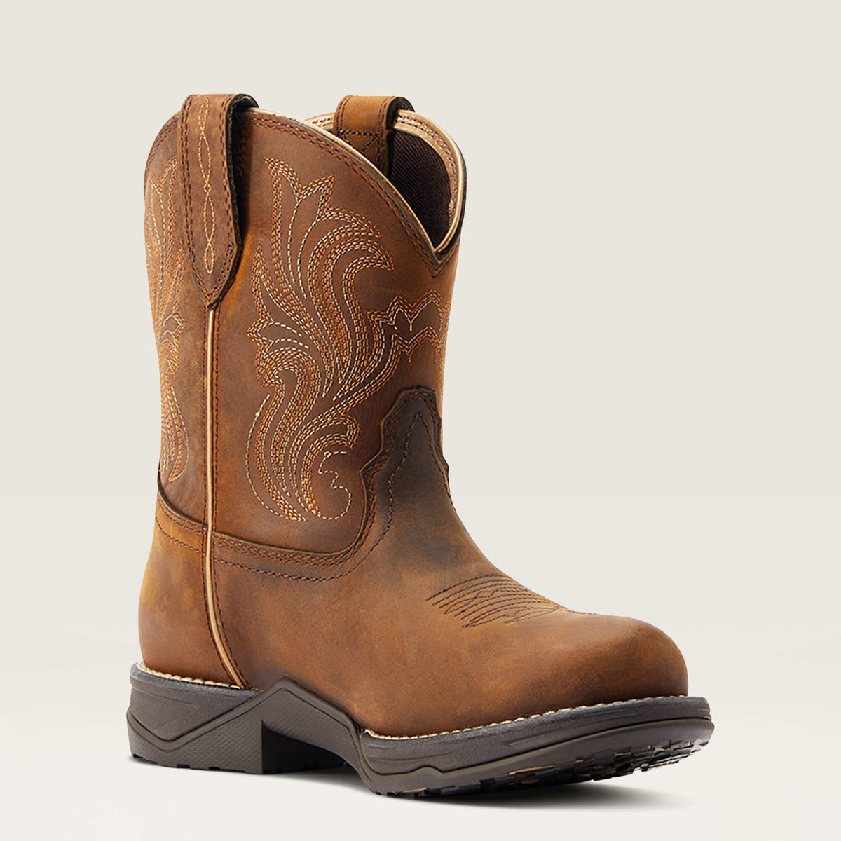 Anthem Round Toe Shortie Waterproof Western Boot Ariat Women