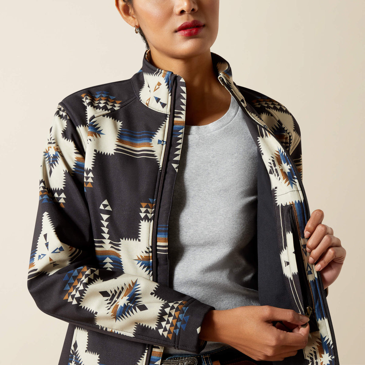 Ariat Logo Softshell Print Jacket Ariat Women|Sale