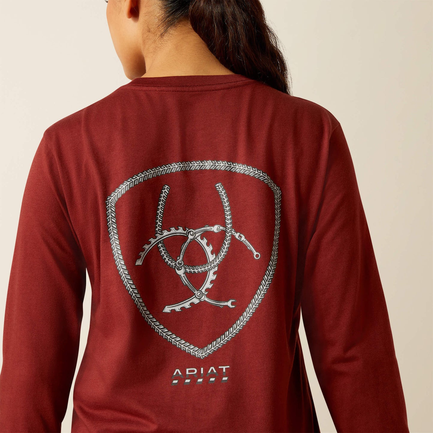 Rebar Cotton Strong Workshop Logo T-Shirt Ariat Sale