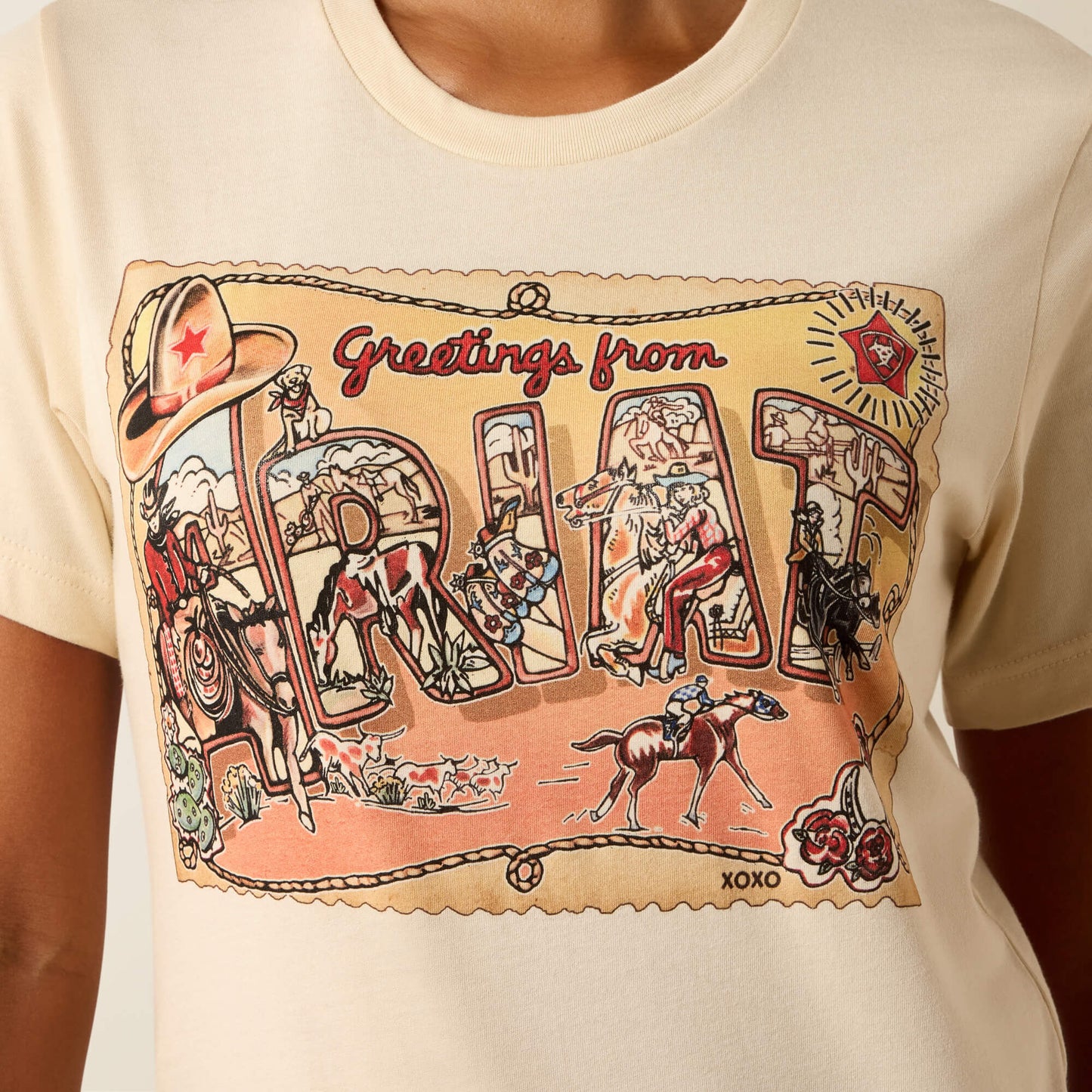 Ariat x XOXO Postcard T-Shirt Ariat Sale