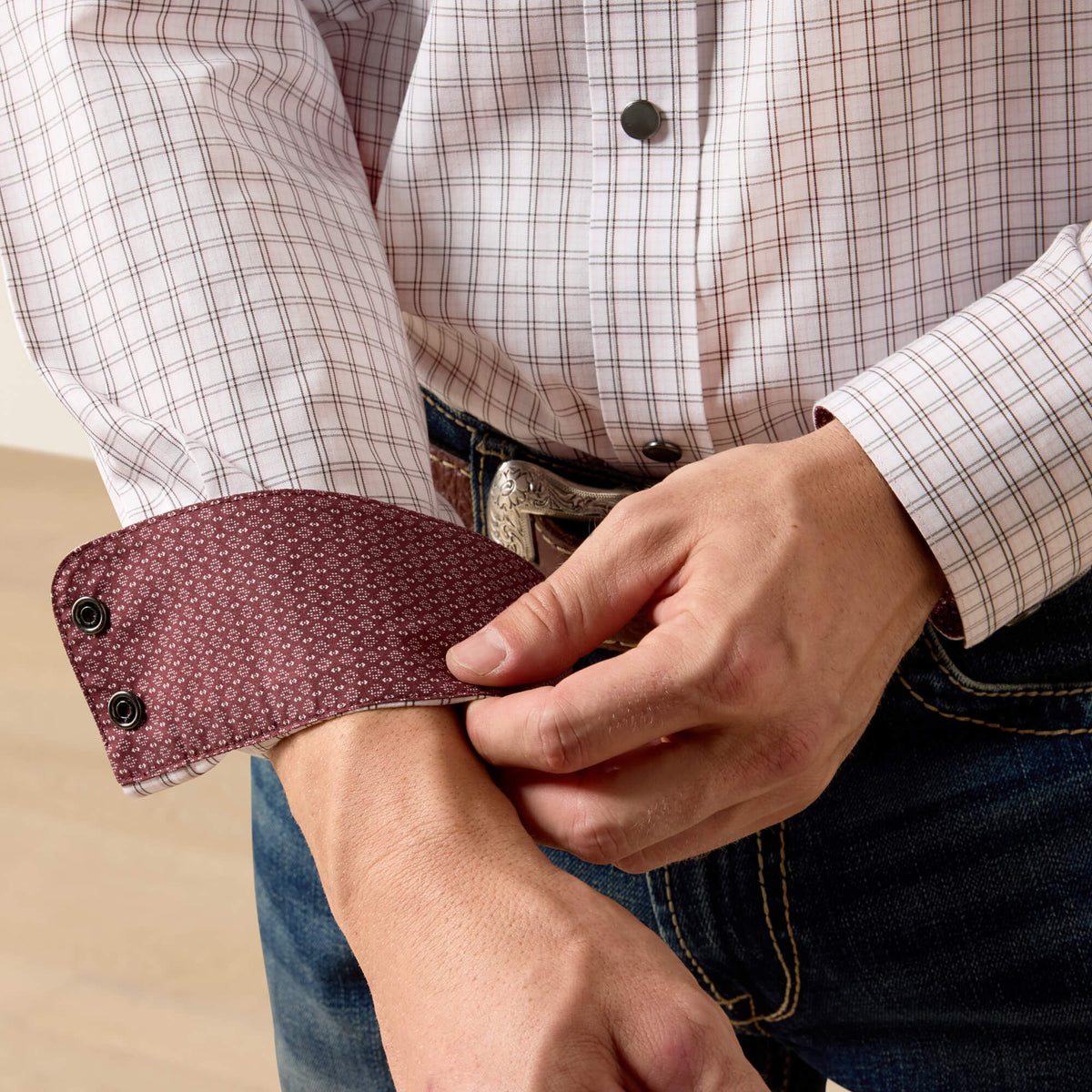 Wrinkle Free Draco Classic Fit Snap Shirt Ariat Sale