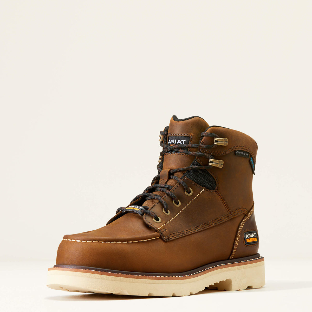 Rebar Lift 6" Waterproof Composite Toe Work Boot Ariat Men|Work
