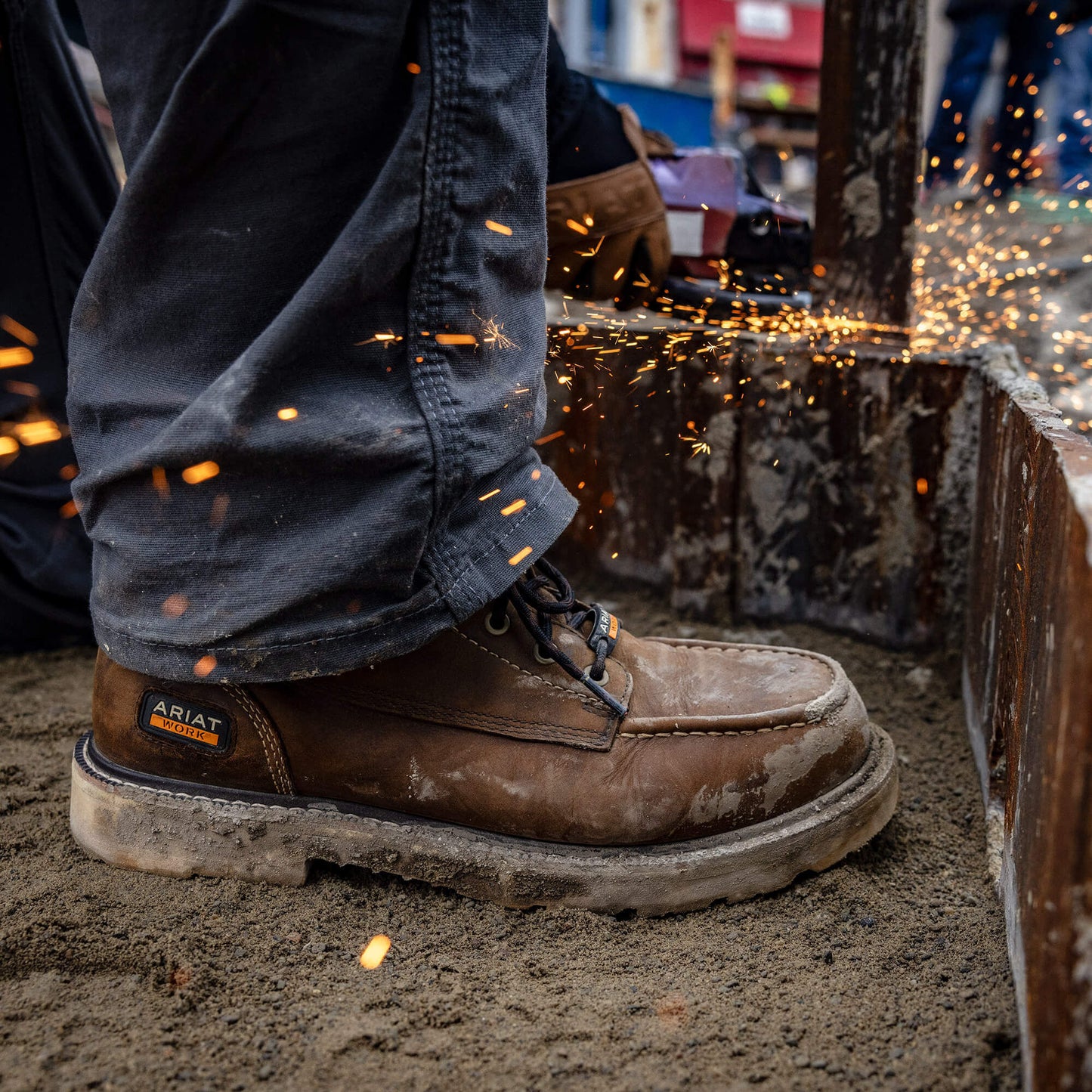 Rebar Lift 6" Waterproof Composite Toe Work Boot Ariat Men|Work