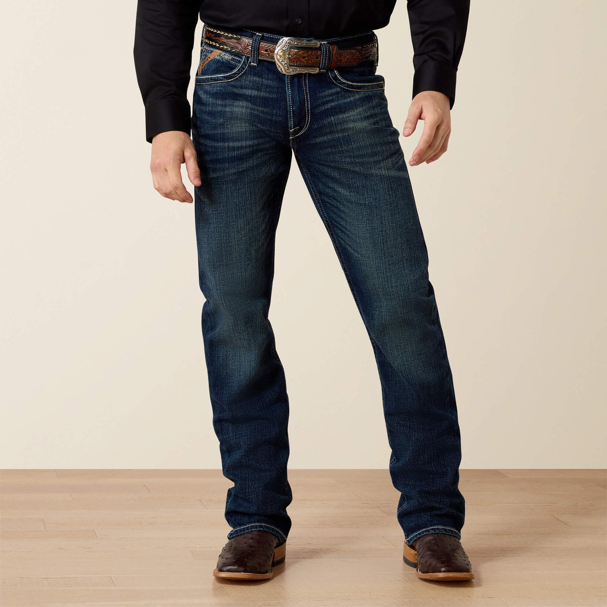 M4 Relaxed Stretch Adkins Boot Cut Jean Ariat Men