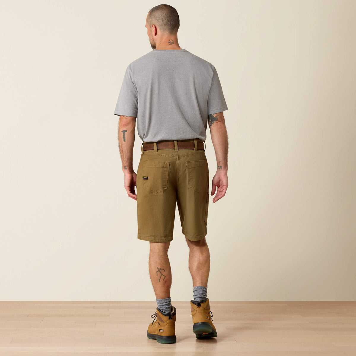 Rebar DuraStretch Made Tough 10" Short Ariat Men