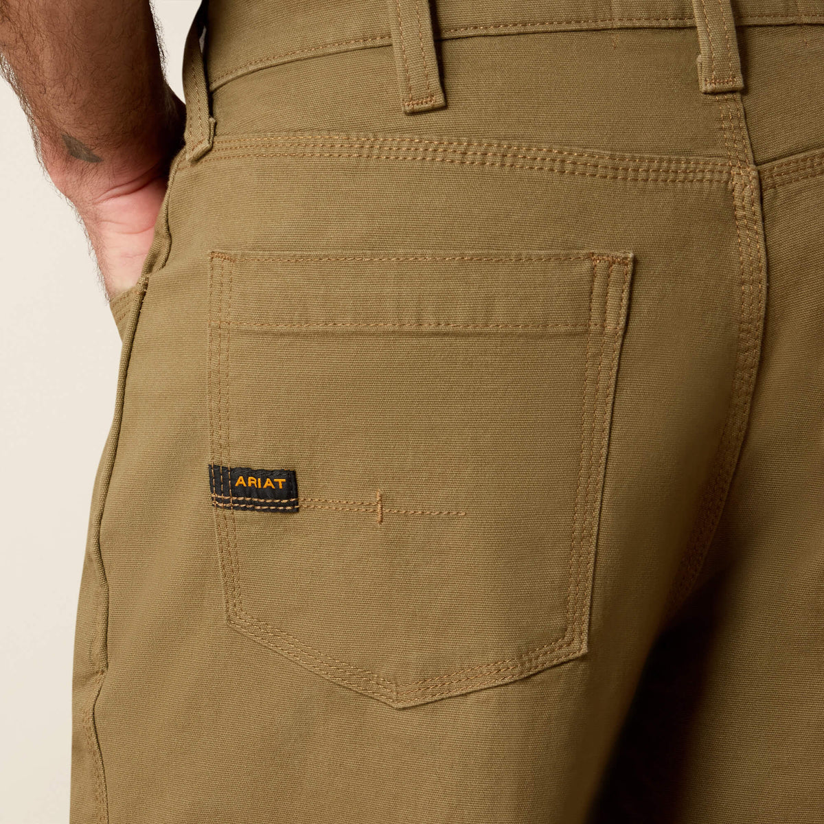 Rebar DuraStretch Made Tough 10" Short Ariat Men