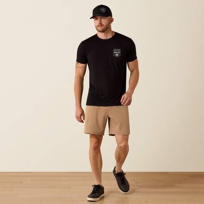 Ariat Stripe Patriotic Badge T-Shirt Ariat Men