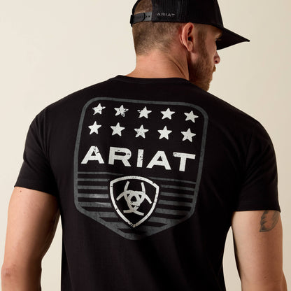 Ariat Stripe Patriotic Badge T-Shirt Ariat Men