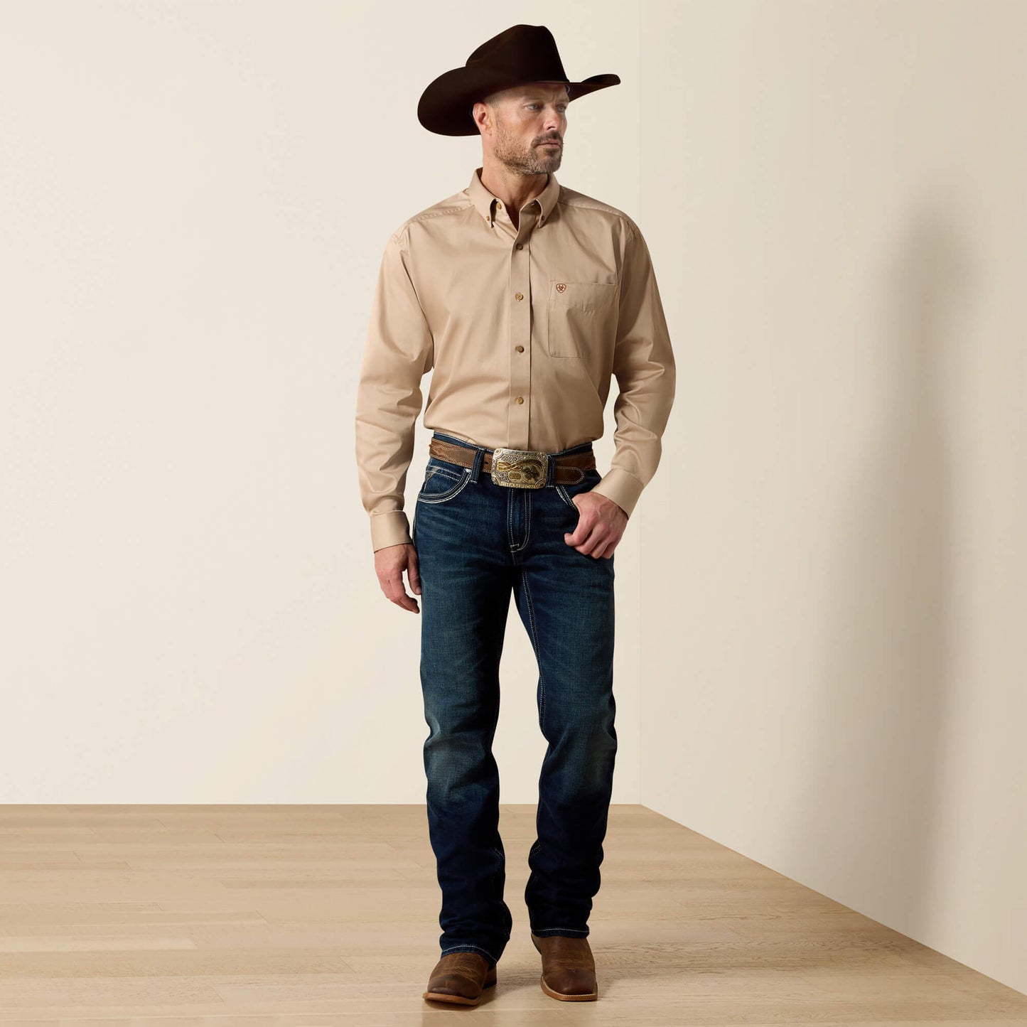 Solid Twill Classic Fit Shirt Ariat Men