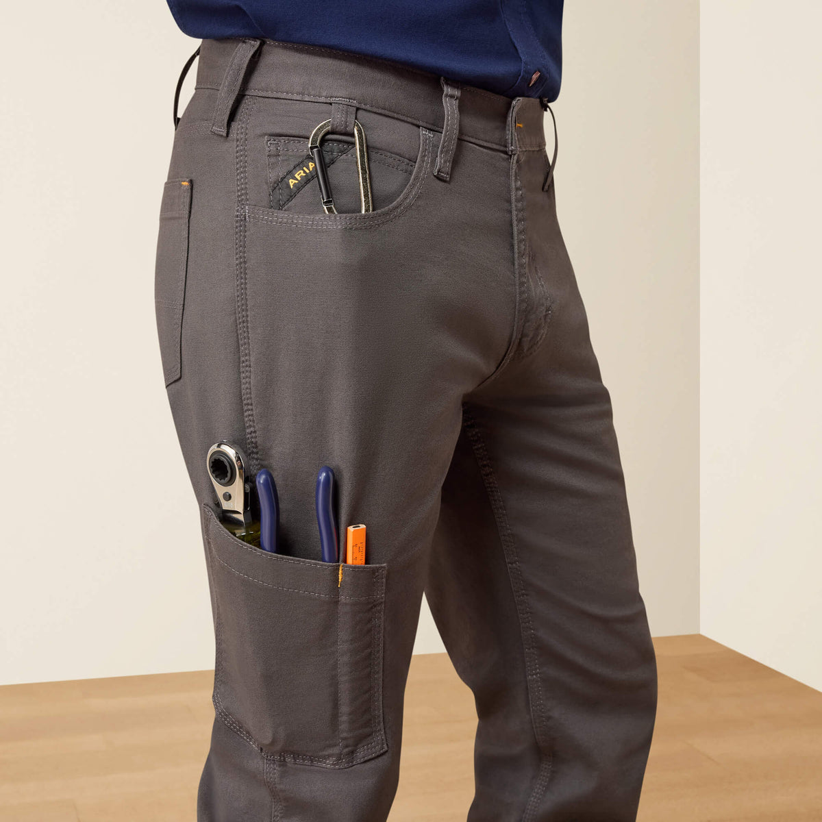 Rebar M4 Relaxed Made Tough DuraStretch Straight Leg Pants Ariat Men|Work