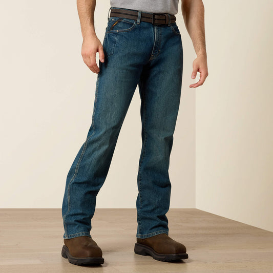Rebar M4 Relaxed DuraStretch Basic Boot Cut Jean Ariat Men|Work