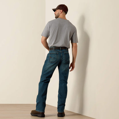 Rebar M4 Relaxed DuraStretch Basic Boot Cut Jean Ariat Men|Work