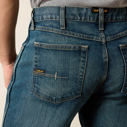 Rebar M4 Relaxed DuraStretch Basic Boot Cut Jean Ariat Men|Work
