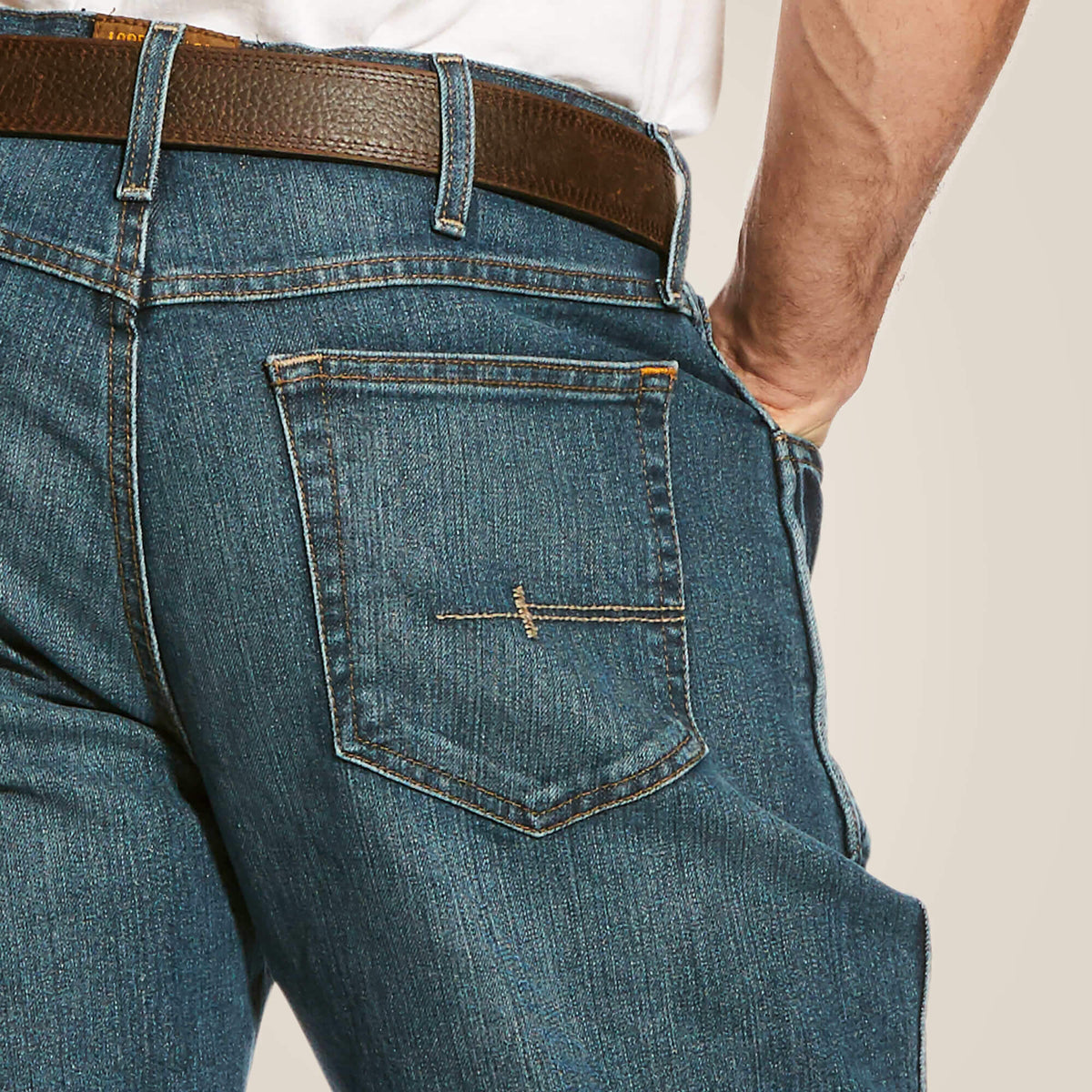 Rebar M4 Relaxed DuraStretch Basic Boot Cut Jean Ariat Men|Work