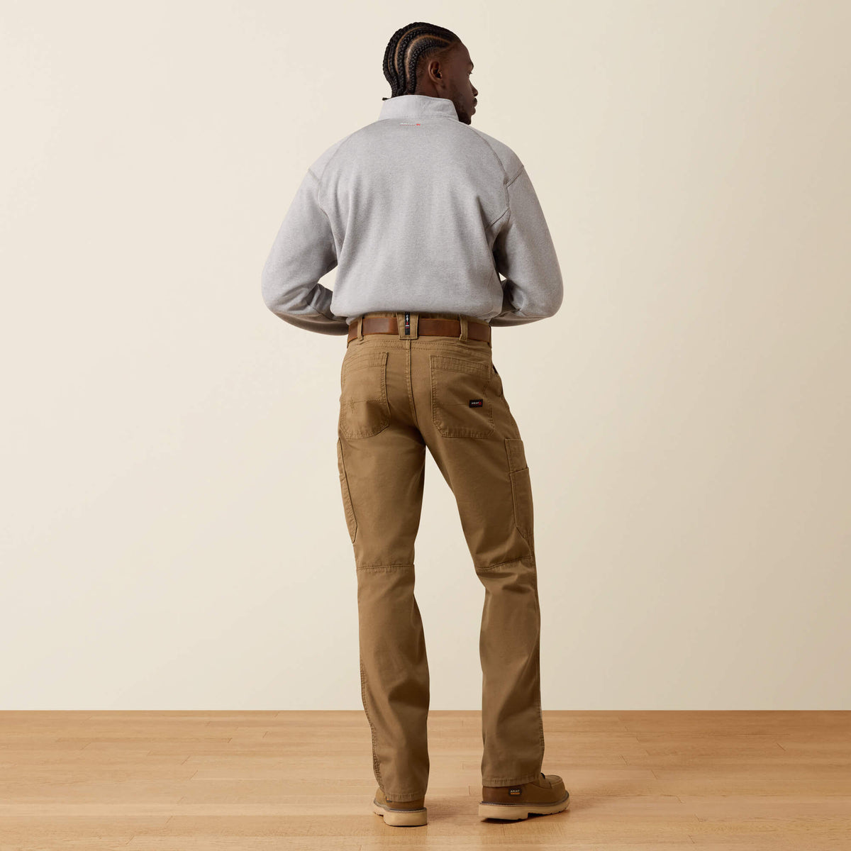 FR M5 Straight DuraStretch DuraLight Cordura Canvas Straight Pant Ariat Men|Work