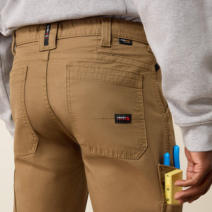FR M5 Straight DuraStretch DuraLight Cordura Canvas Straight Pant Ariat Men|Work