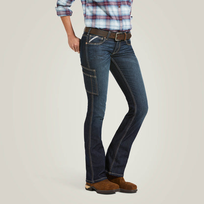 Rebar MR DuraStretch Riveter Boot Cut Jean Ariat Women|Work