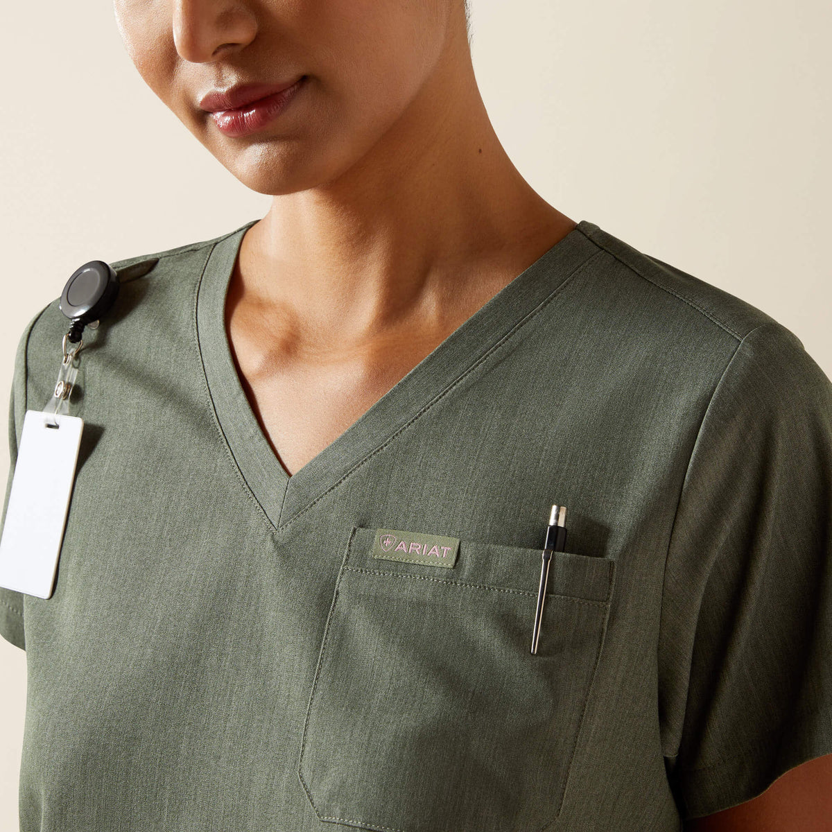 Beth Basic Scrub Top Ariat Women