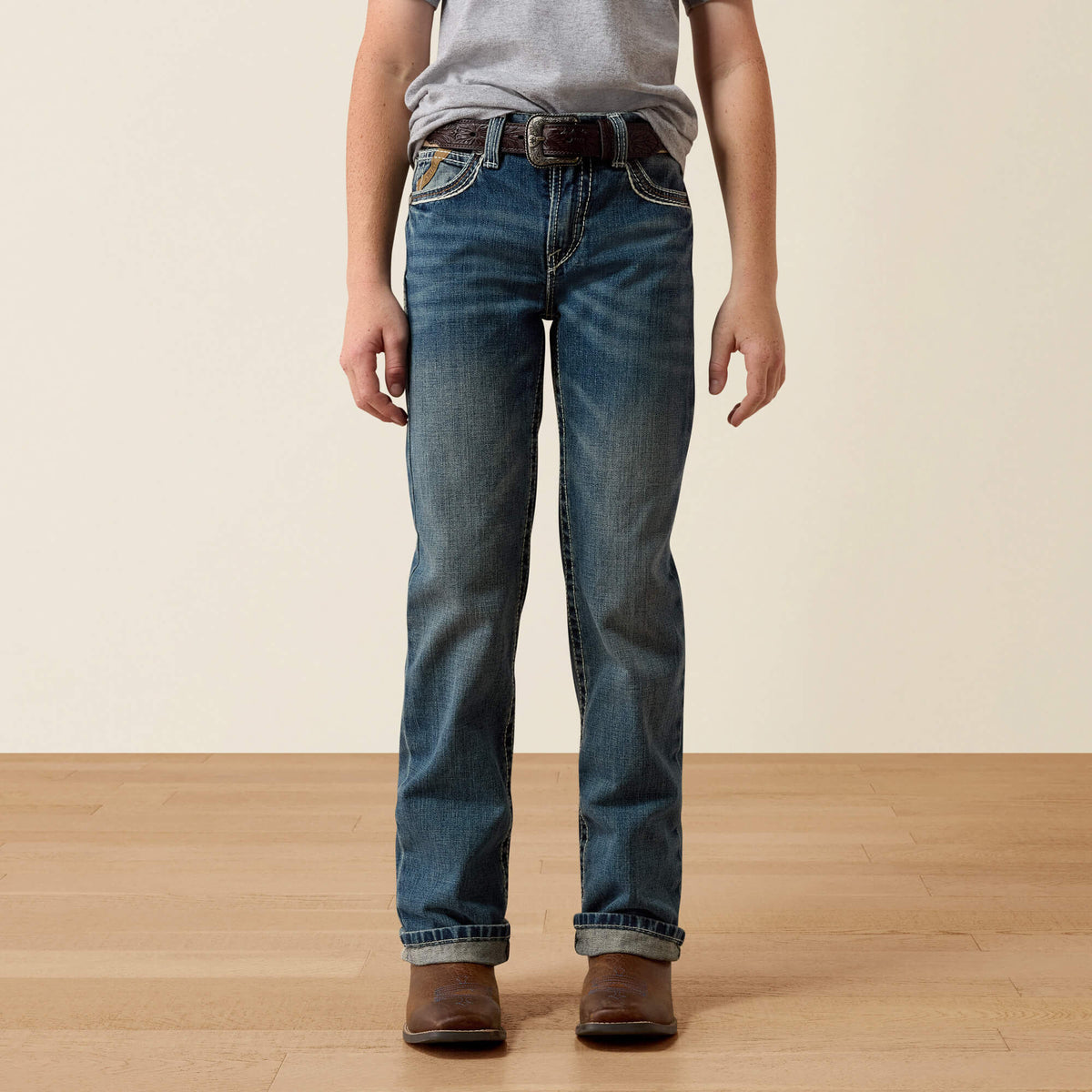 B4 Relaxed Coltrane Boot Cut Jean Ariat Kids