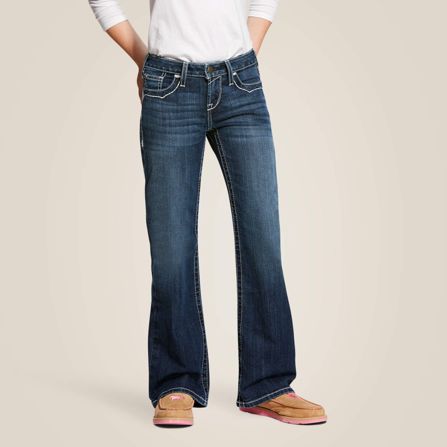 Entwined Boot Cut Jean Ariat Kids