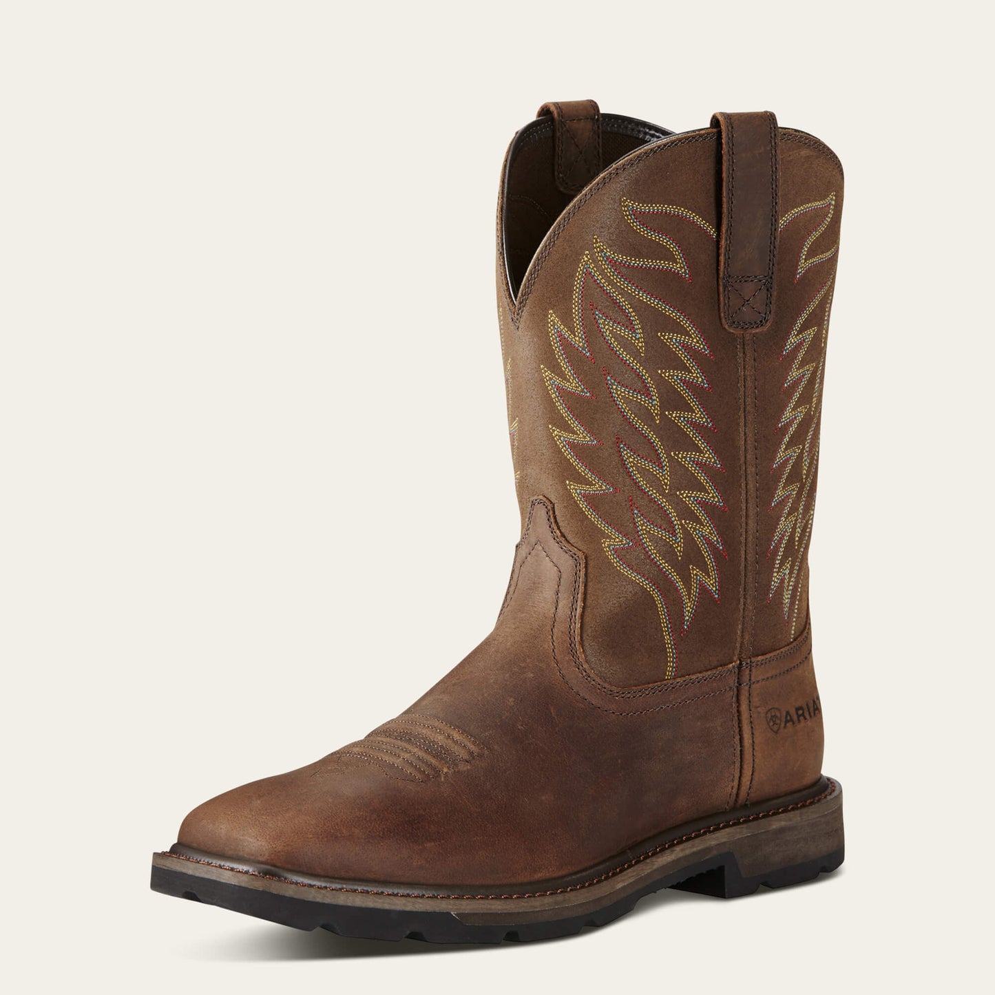 Groundbreaker Wide Square Toe Steel Toe Work Boot Ariat Work|Men