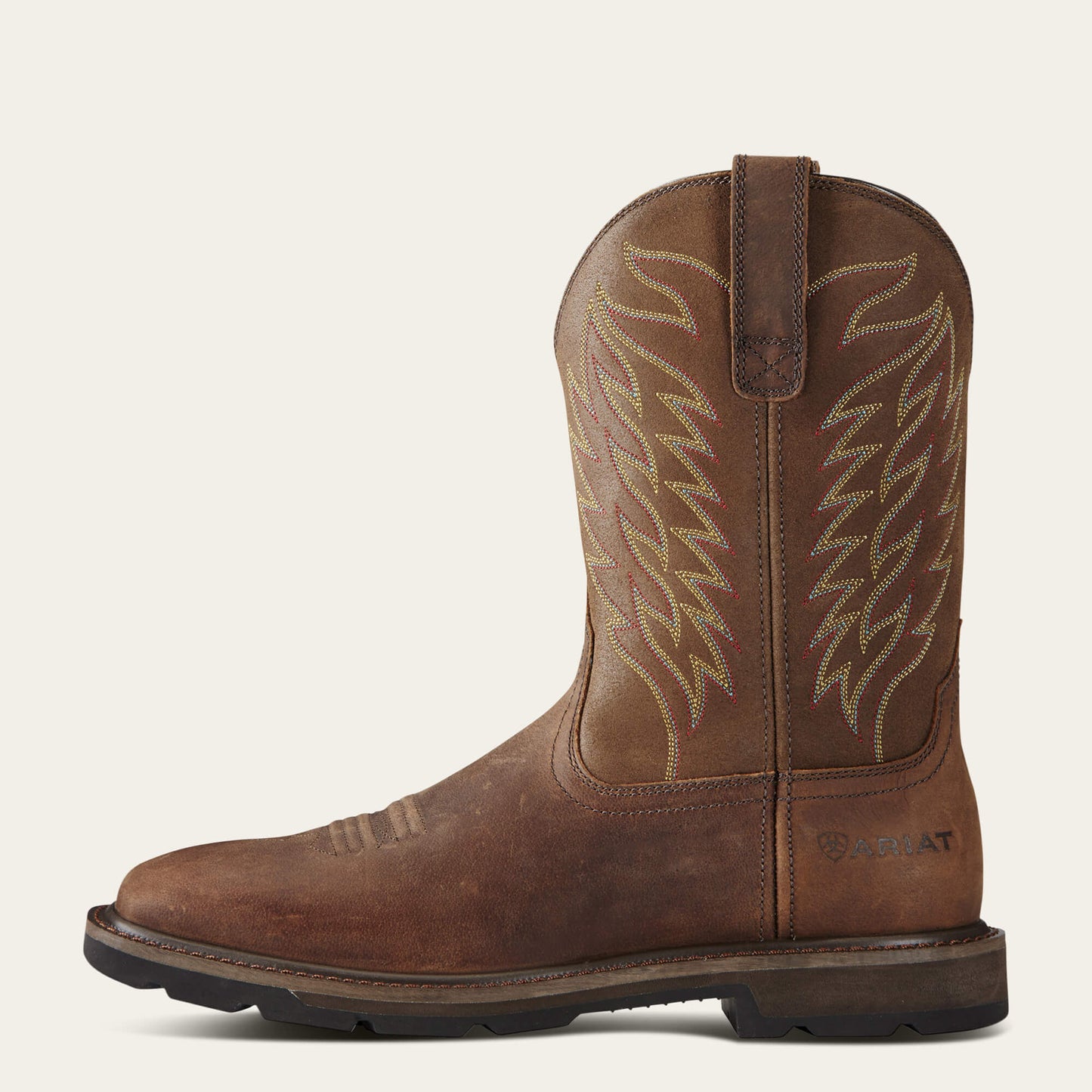 Groundbreaker Wide Square Toe Steel Toe Work Boot Ariat Work|Men
