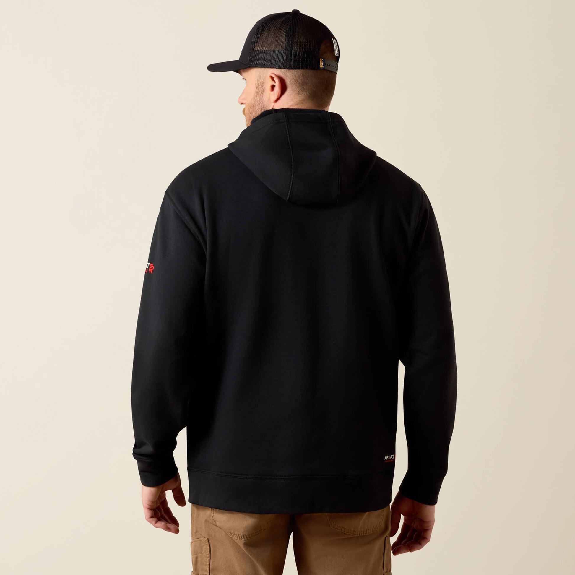 FR DuraStretch Full Zip Hoodie Ariat Work|Men