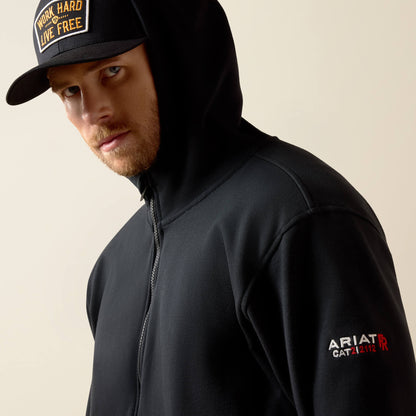 FR DuraStretch Full Zip Hoodie Ariat Work|Men