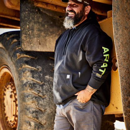 Rebar Workman Graphic Hoodie Ariat Work|Men