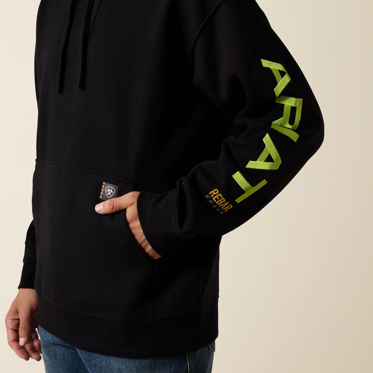 Rebar Workman Graphic Hoodie Ariat Work|Men